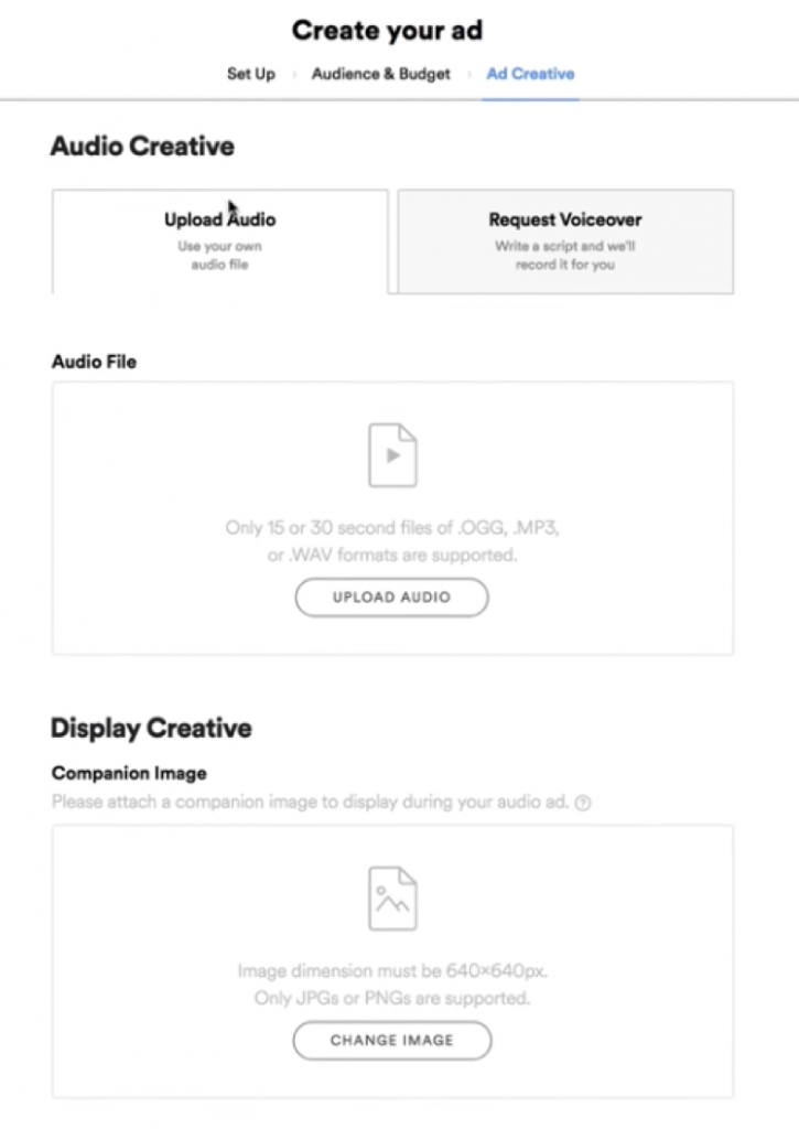 spotify crea un annuncio istruzioni 4