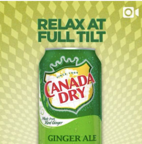 canada dry relax a schermo intero