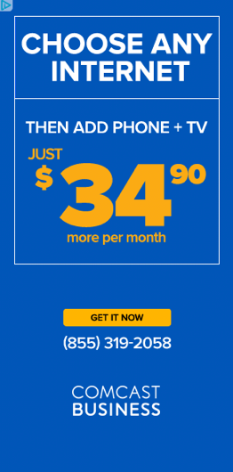 screenshot di comcast