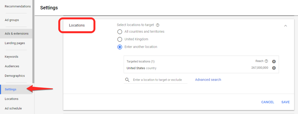 adwords ekran görüntüsü