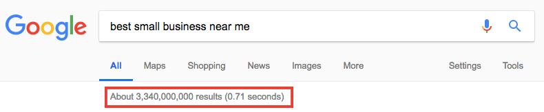 لقطة شاشة serp