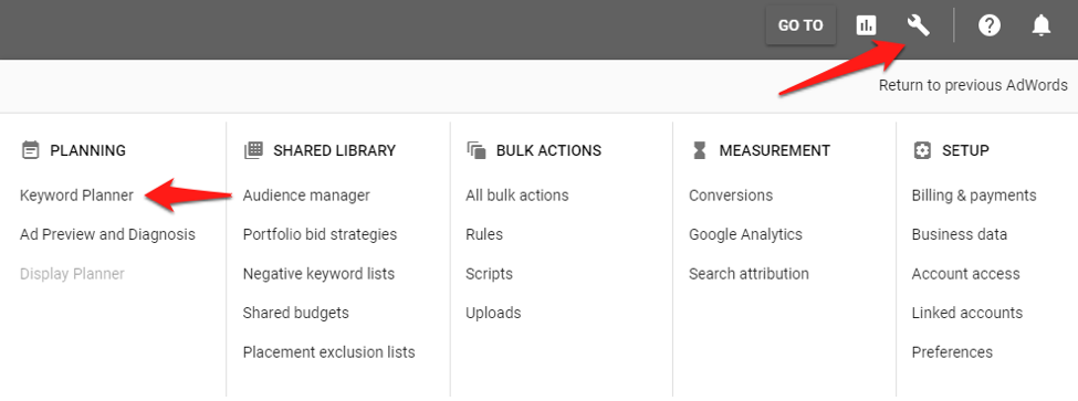 adwords ekran görüntüsü