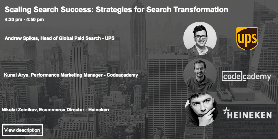 orador 3 da conferência clickz search