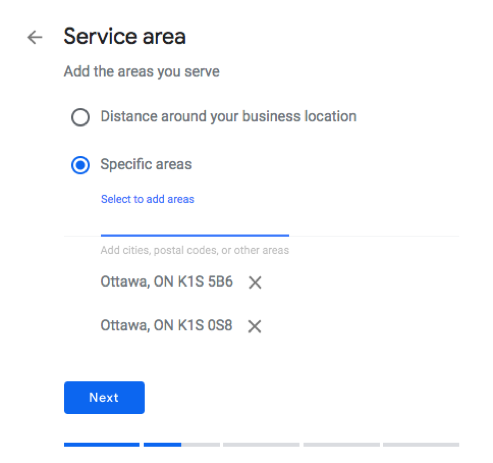 GMB in meiner Nähe sucht Schritt 3