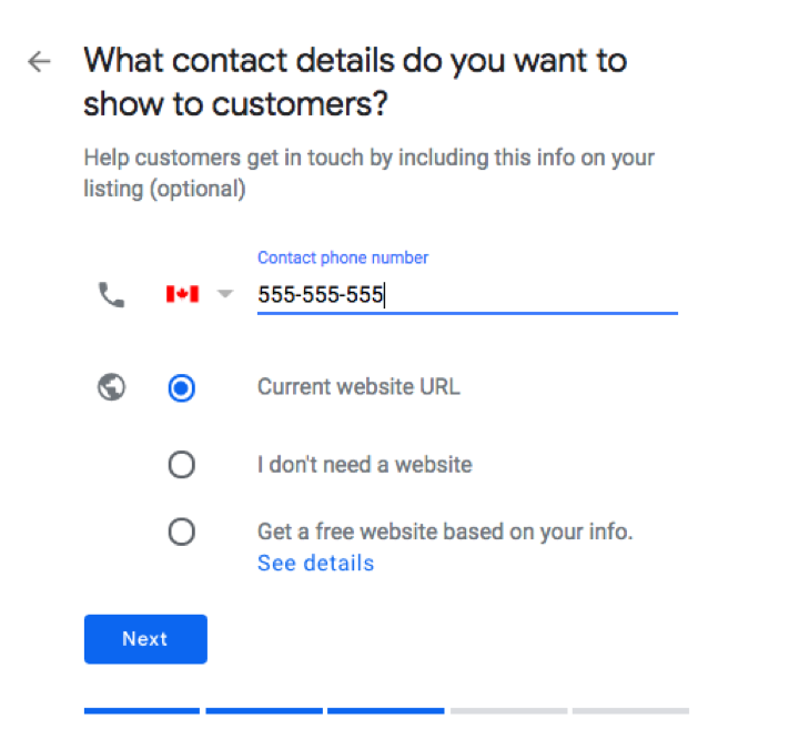 GMB in meiner Nähe sucht Schritt 5