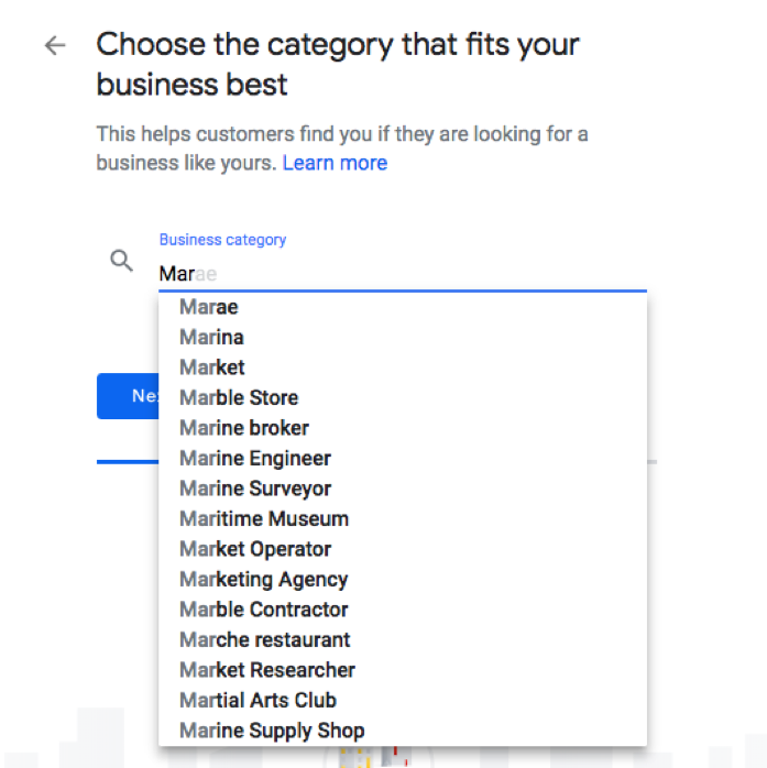 GMB in meiner Nähe sucht Schritt 4