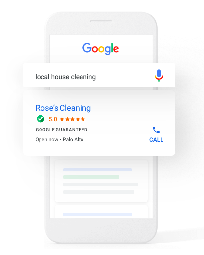 Zrzut ekranu strony docelowej LSA