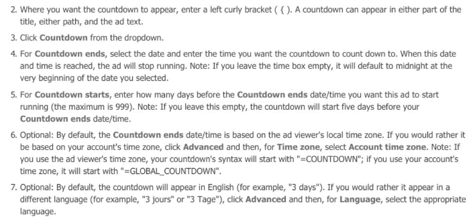 bing orientação técnica