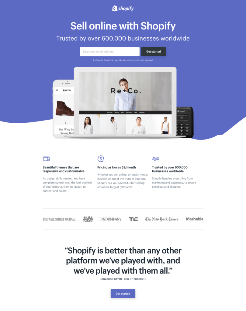 التحسين بعد النقر Shopify 809x1024