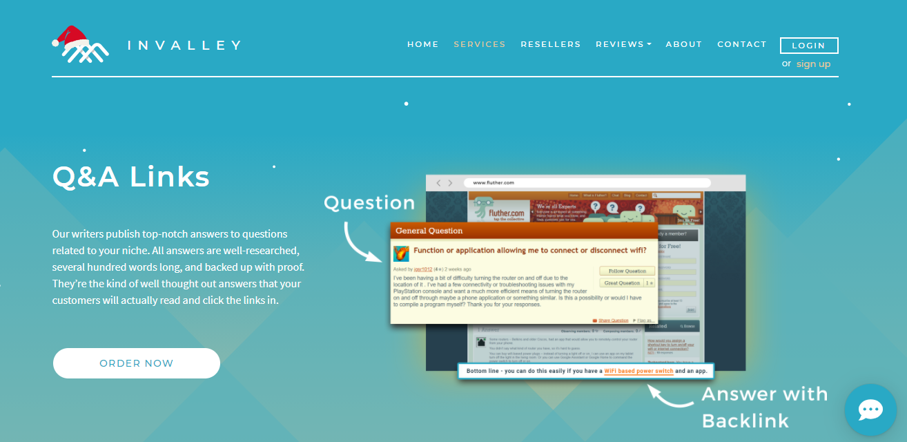 بناء وصلة InValley QNA