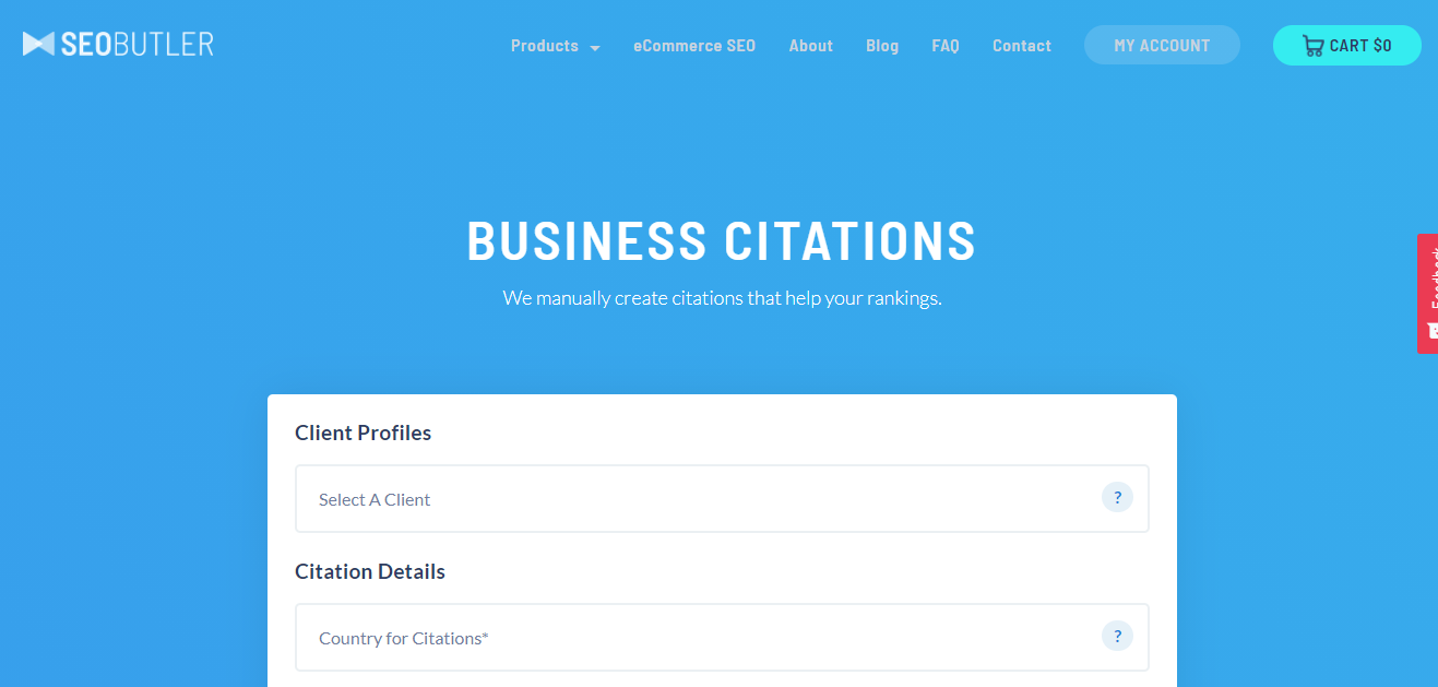 SEOButler للاستشهادات