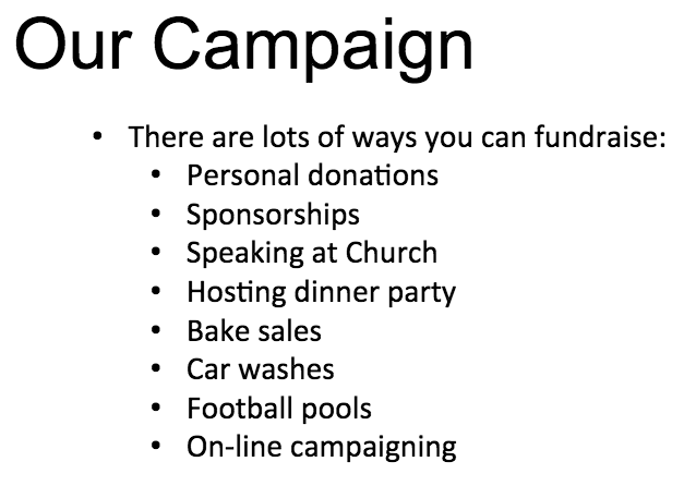 libatkan kembali penggalangan dana