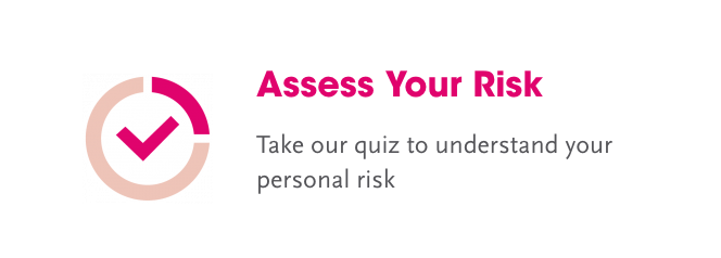 Evaluează-ți riscul - roz strălucitor