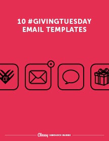 Guida ai modelli di email per la raccolta fondi di Giving Tuesday