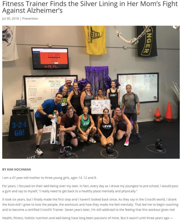 O postare pe blog cu sfaturi de strângere de fonduri de la Mișcarea Femeilor Alzheimer.