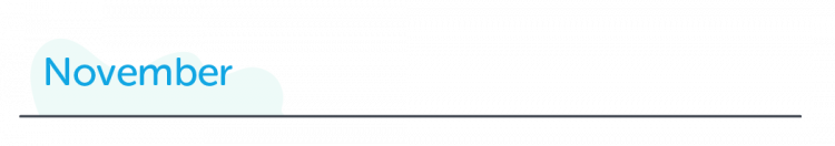 11月のグラフィック