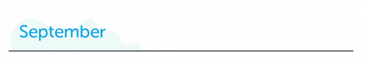 9月のグラフィック