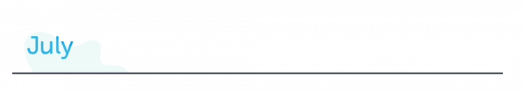 7月のグラフィック