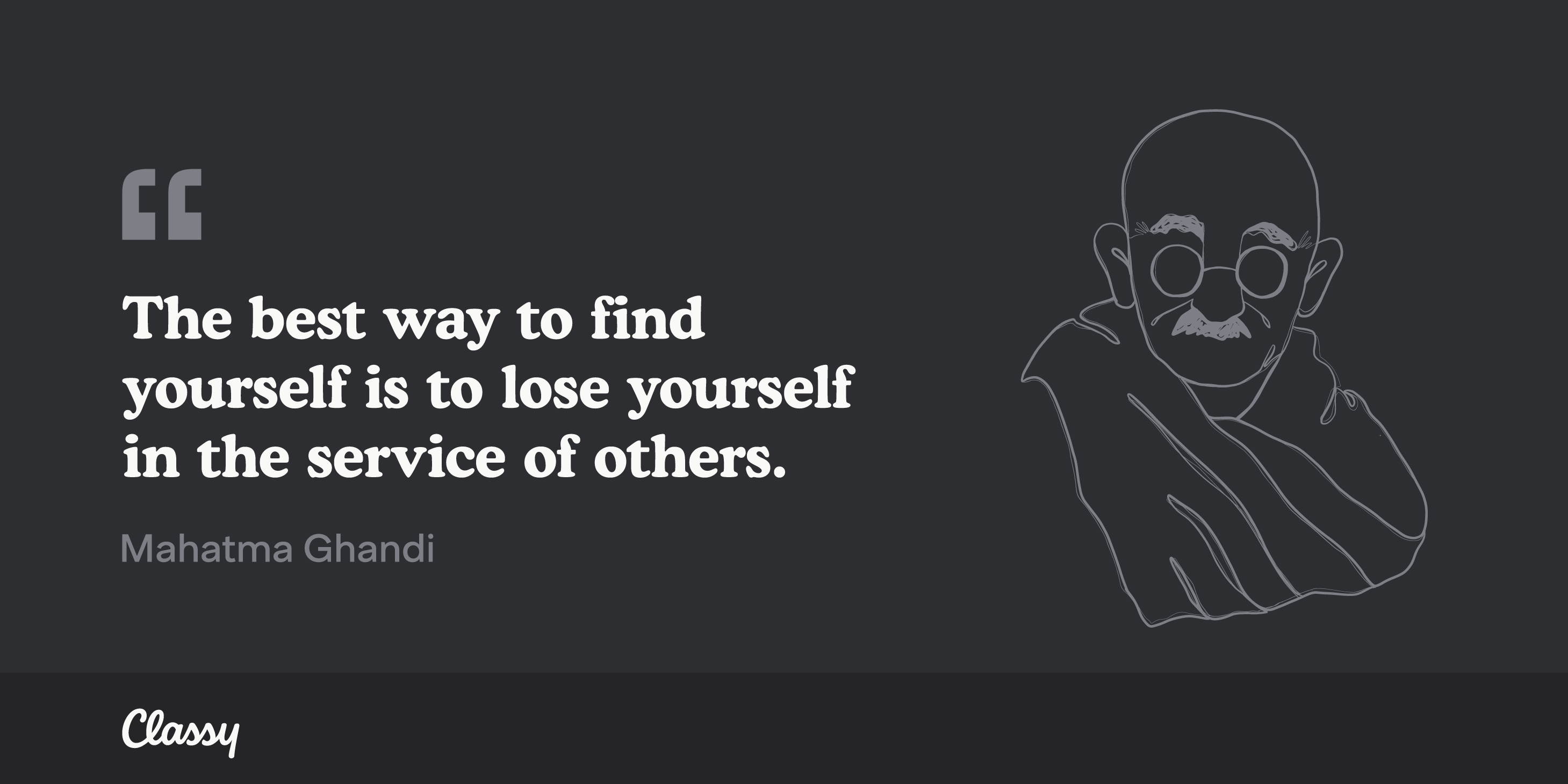 มหาตมะคานธีให้ใบเสนอราคา