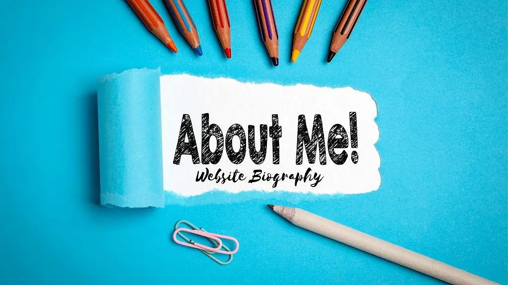 如何写你的网站传记