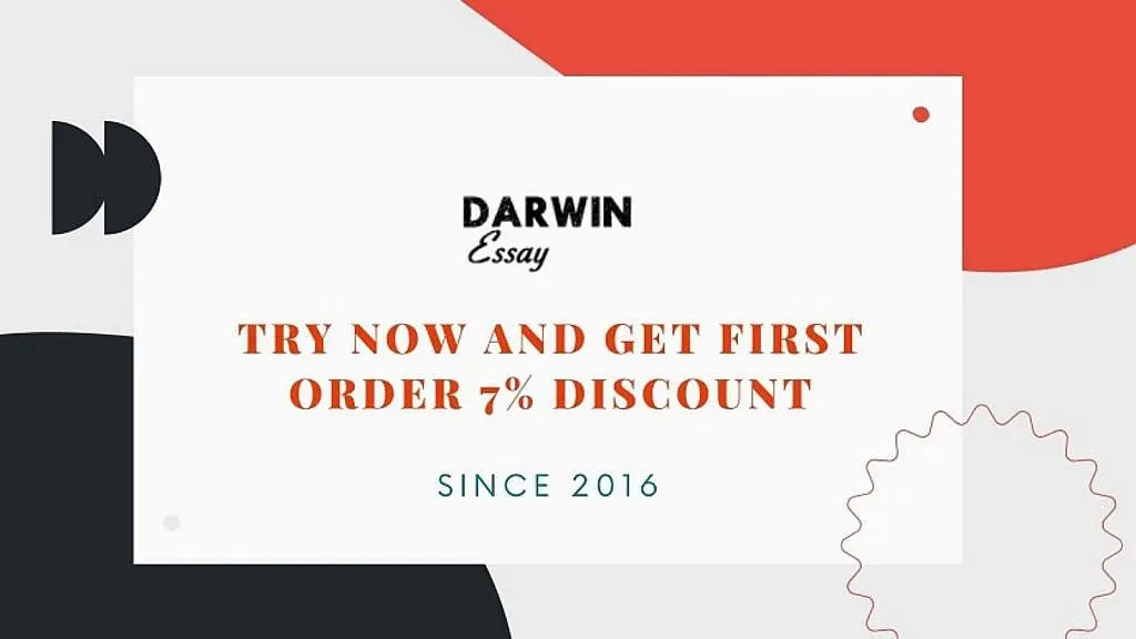 DarwinEssay에서 제공하는 에세이 쓰기