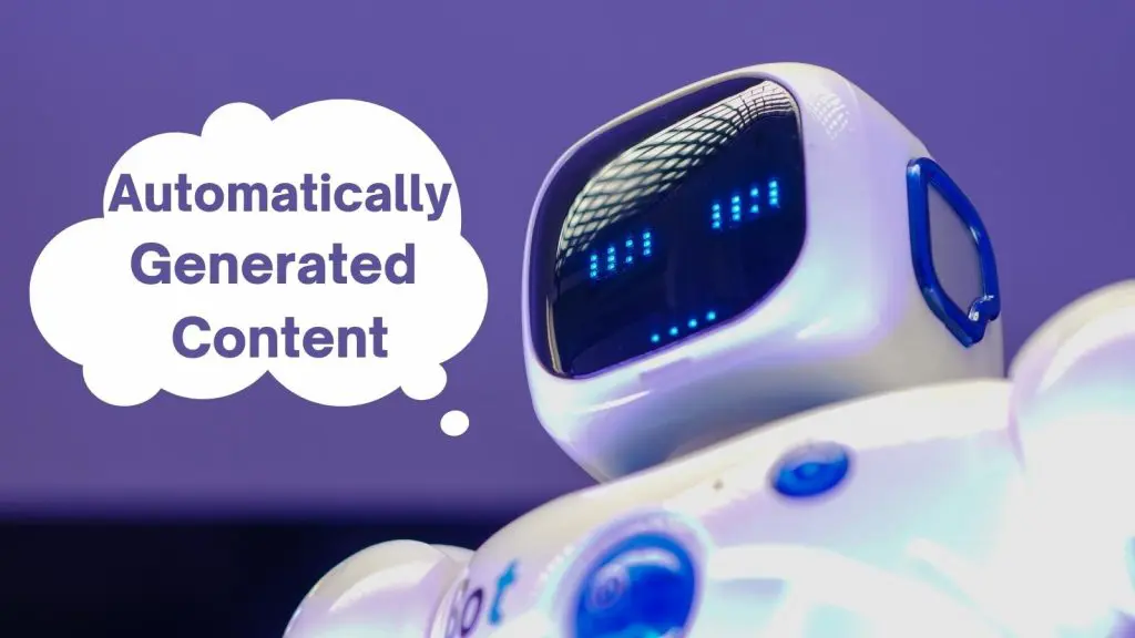 自动生成的内容