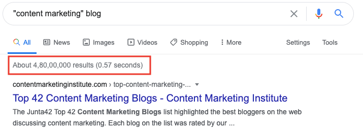 정확히 일치 검색 연산자