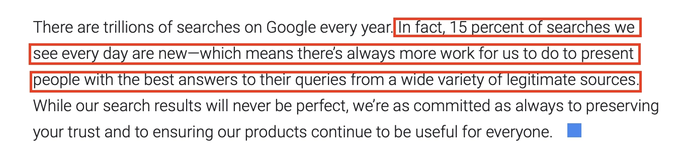 パッセージインデックスの事実