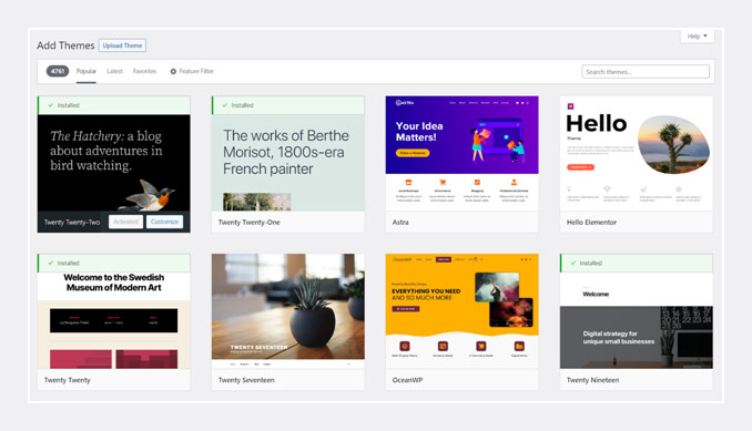 Темы WooCommerce бесплатно