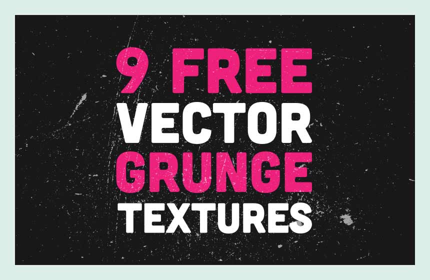 9 textures grunge vectorielles gratuites