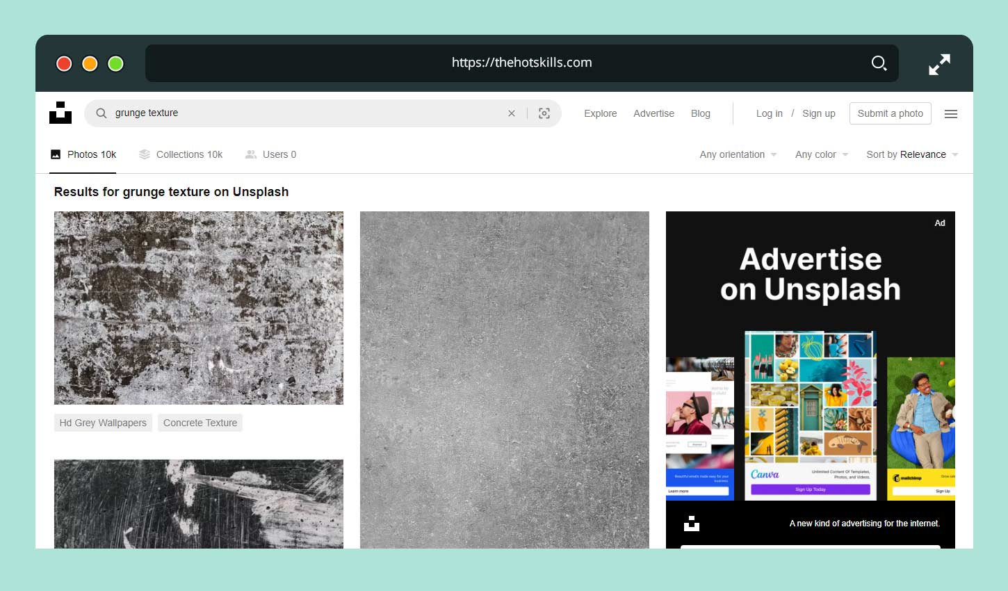 texture grunge sur Unsplash