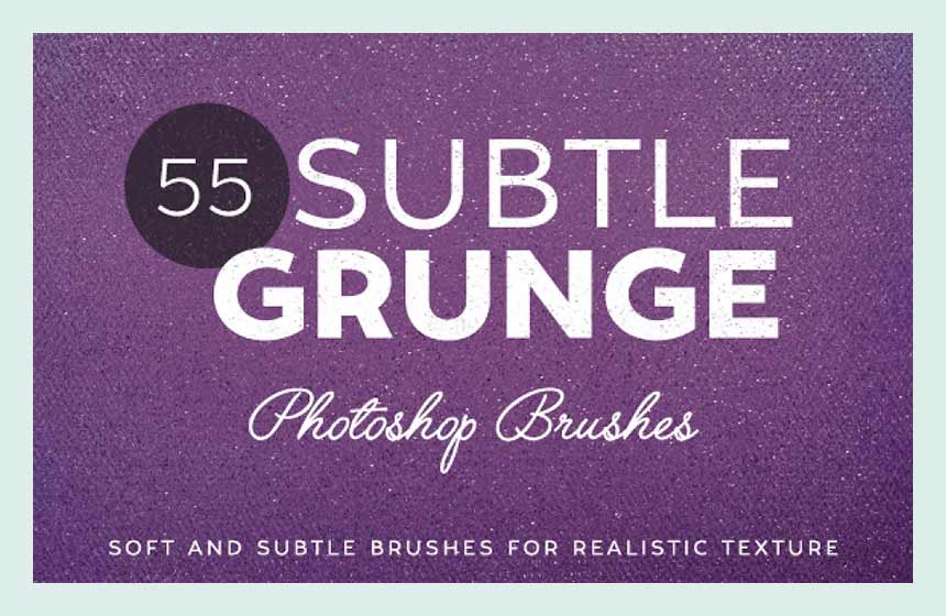 55 pinceaux Photoshop Subtil Grunge