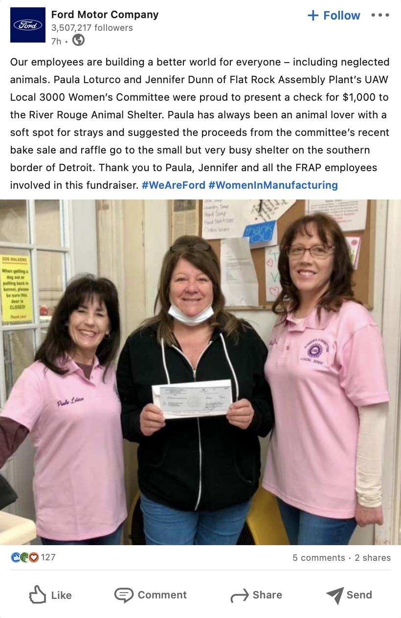 Branding de angajator Ford pentru achiziția de talente