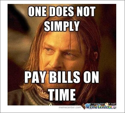 on ne se contente pas de payer les factures à temps