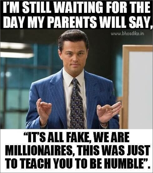 nous sommes en fait millionnaires