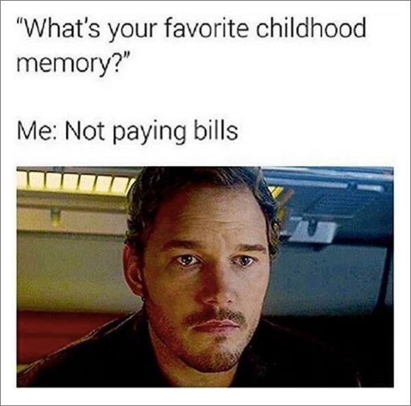 ne pas payer les factures meme