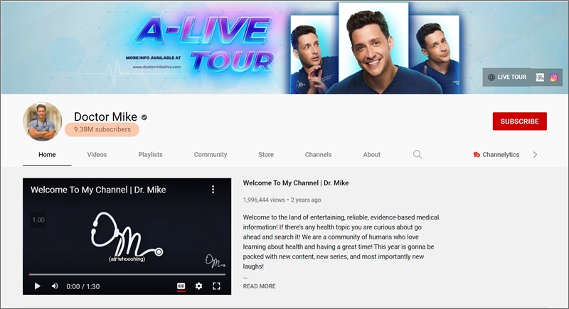 доктор майк ютуб