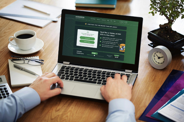 大きなファイルをオンラインで転送するための安全な方法