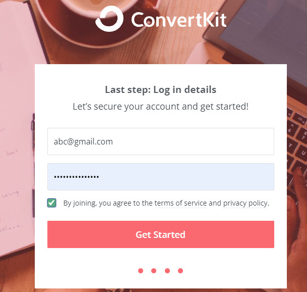 ConvertKitアカウントの詳細ログイン– ConvertKit