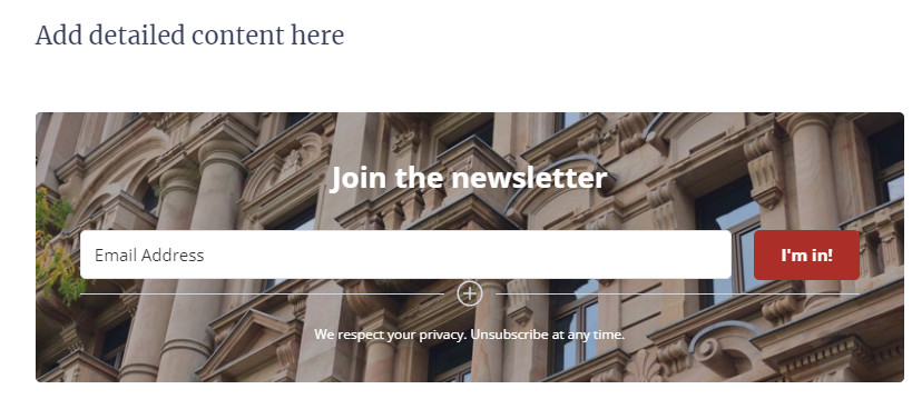 カスタマイズされたランディングページ– ConvertKit