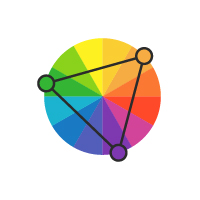 Sistema de color de tríada