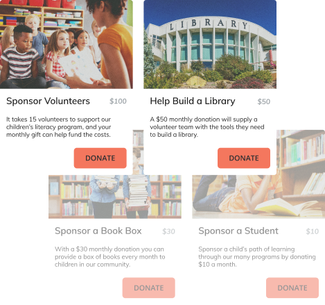 Blocs d'impact élégants