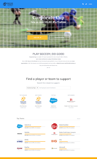 tangkapan layar kampanye sepak bola di jalanan