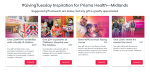 Giving-Dienstag-Spendenaktion