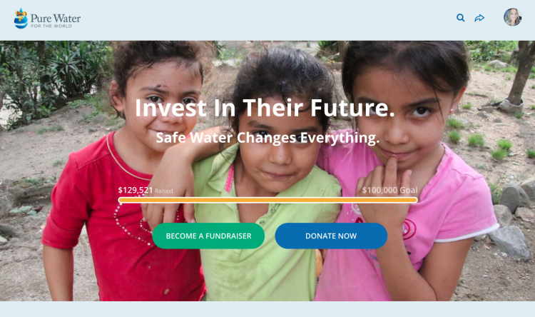 Água pura para o mundo