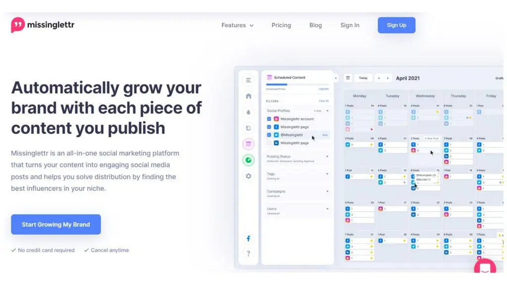 تعرف على المزيد حول Missinglttr