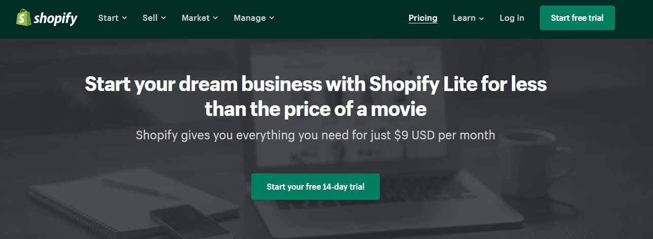 Shopifyストア