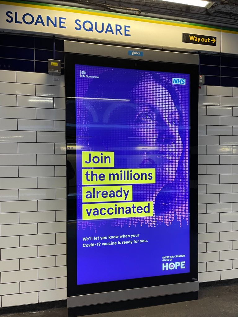 ป้ายโฆษณา COVID NHS - วิธีเขียนสำเนาการขายที่ขาย - คัดลอกบล็อก