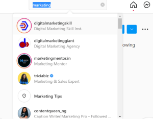 อินสตาแกรม SEO