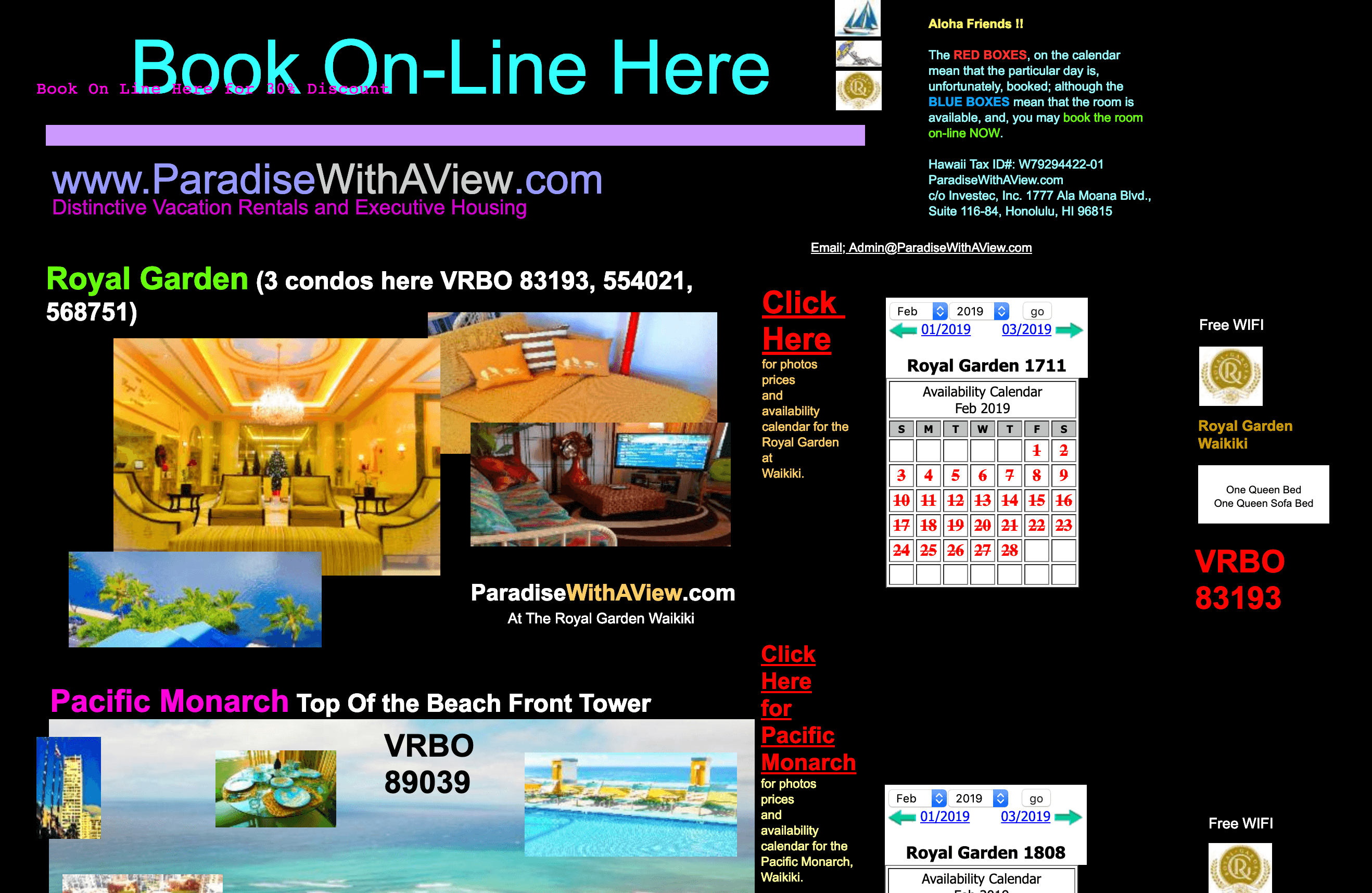 デジタルマーケティング戦略を使用してオンラインでお金を稼ぐ-楽園の悪いウェブデザイン